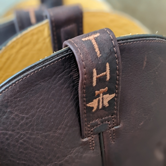 TIN HAUL "Bob Wire" mens Cowboy Western cattle rancher boots NEW with tags - Picture 8 of 16